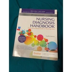 Elsevier Nursing Diagnosis Handbook Evidence-Based Guide 12th Ed 2019 Paperback